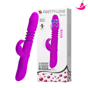 Pretty Love Ward - Vibrador Recarregável com Estimulador Clitoriano