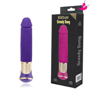 Pênis Rotativo com Vibrador - Greedy Dong