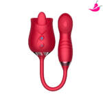 Vibrador Duplo - Vibrador com Língua Erótica e Bullet