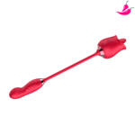 Vibrador Duplo - Vibrador com Língua Erótica e Bullet