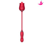 Vibrador Duplo - Vibrador com Língua Erótica e Bullet