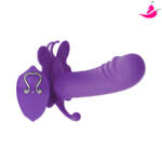 Amanraya  - Vibrador para Dupla Estimulação com Controle Remoto