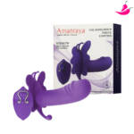 Amanraya  - Vibrador para Dupla Estimulação com Controle Remoto