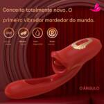 Vibrador Boca Mágica com Tripla Estimulação