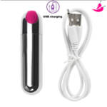 Vibrador Feminino Mini Cápsula Bullet - 10 Velocidades
