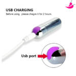 Vibrador Feminino Mini Cápsula Bullet - 10 Velocidades