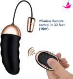 Wee Bullet - Vibrador Recarregável com Controle Remoto Sem Fio