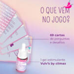 Jogo de Cartas com Gel Excitante - Clímax By Intt