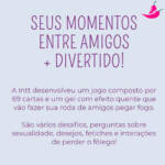 Jogo de Cartas com Gel Excitante - Clímax By Intt