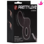 Vibro Cobra Pretty Love - Anel Peniano com Vibrador