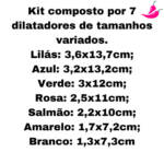 Kit Dilatadores Vaginais