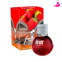 Fruit Sexy Gel Beijável Sabor Morango com Champagne