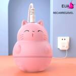 Estimulador de Clitóris em Formato Gatinho com Língua - Kitty Bliss