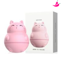 Estimulador de Clitóris Formato Gatinho com Língua - 12 Modos de Movimentos