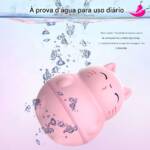 Estimulador de Clitóris em Formato Gatinho com Língua - Kitty Bliss