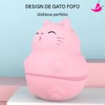 Estimulador de Clitóris em Formato Gatinho com Língua - Kitty Bliss