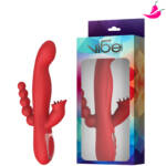 Vibrador com Tripla Estimulação e Massageador do Ponto G