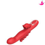 Vibrador com Tripla Estimulação e Massageador do Ponto G