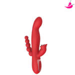 Vibrador com Tripla Estimulação e Massageador do Ponto G