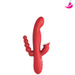 Vibrador com Tripla Estimulação e Massageador do Ponto G
