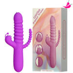 Luxurius Dremium - Vibrador com Tripla Estimulação e Movimento Vai e Vem