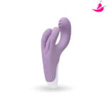Perfect Lover - Vibrador Recarregável com Estimulador Clitoriano Triplo