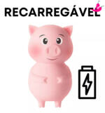 Piggy Estimulador - Vibrador Porquinho com Sucção