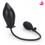 Pump Play - Plug Anal  Inflável com Pêra