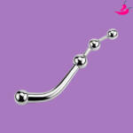 Plug Anal de Aço Inoxidável - Cauda de Raposa