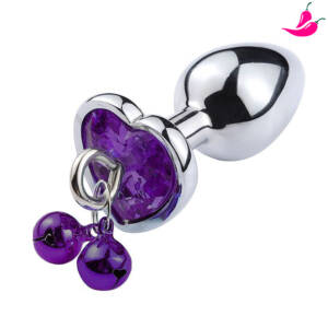 Plug Anal de Metal com Guia -