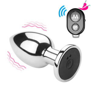 Plug Anal 10 Vibrações e Controle Remoto