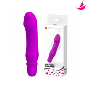 Mini Vibrador Pretty Love Justin - 10 Modos de Vibração