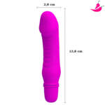 Mini Vibrador Pretty Love Justin - 10 Modos de Vibração