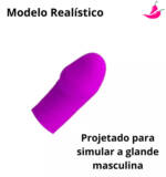 Mini Vibrador Pretty Love Justin - 10 Modos de Vibração