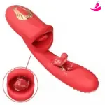 Vibrador Boca Mágica com Tripla Estimulação