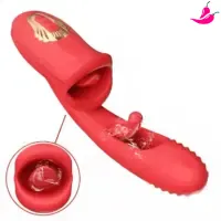 Vibrador Boca Mágica com Tripla Estimulação