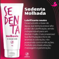 Sedenta Molhada - Gel Lubrificante Neutro 50g