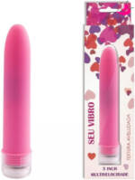 Vibrador Personal - 13 cm Multivelocidade e Textura Aveludada