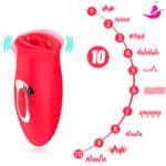 Vibrador Boquinha com Língua Erótica