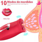 Vibrador Boquinha com Língua Erótica