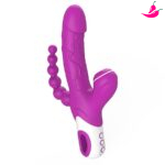 Eros - Vibrador Triplo para Estimulação Interna e Externa Recarregável