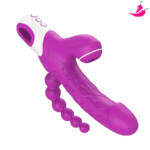 Eros - Vibrador Triplo para Estimulação Interna e Externa Recarregável