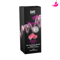 Vibration Power Sabor Chiclete - Gel Extra Forte Vibra, Aquece e Lubrifica