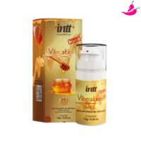 Vibration Power Sabor Mel - Gel Extra Forte Vibra, Aquece e Lubrifica