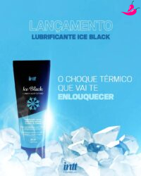 Gel Ice Black - Lubrificante Íntimo à Base d'Água Gela e Aquece