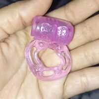 Anel Peniano com Vibrador - Formato de Borboleta photo review