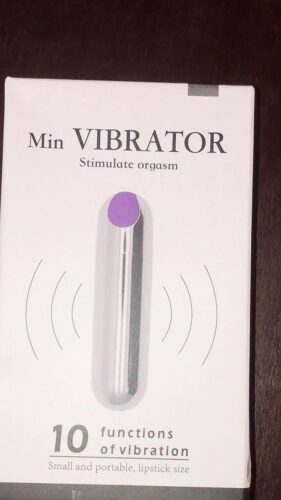 Click to view full screen Vibrador Feminino Mini Cápsula Bullet - 10 Velocidades photo review