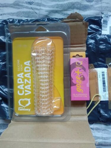 Capa Peniana Vazado em Silicone - Capa Extensora photo review