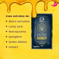 Exotic Honey - Gel Estimulante Masculino Sachê 5g