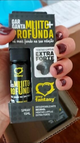 Click to view full screen Garganta Muito Mais Profunda 15ml - Dessensibilizante em Spray Beijável photo review